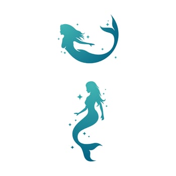 Mermaid vector illustration design