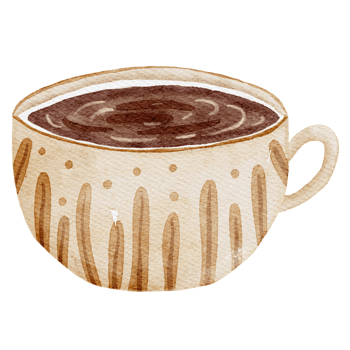 Teacup Watercolor Illustration png
