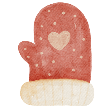 Gloves Watercolor Illustration png