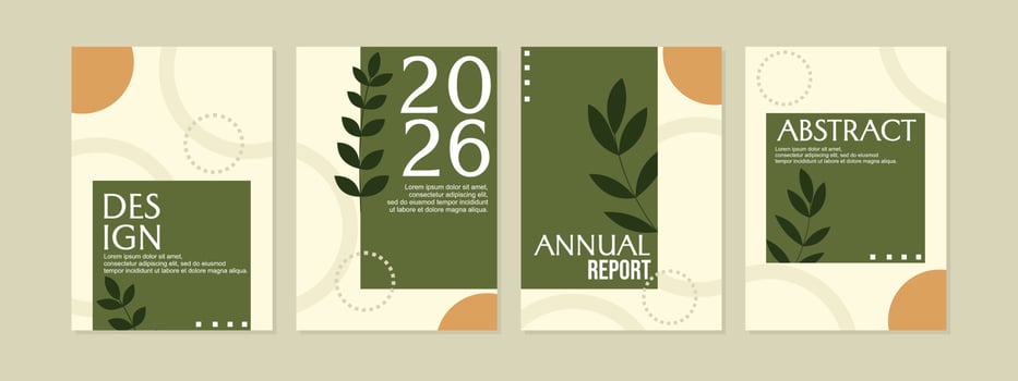Corporate Book Cover Design Template in A4.modern and minimalist design.for Brochure, Annual Report, Magazine,Poster, Business Presentation, Portfolio, Flyer, Website. vector