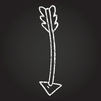 Arrow Chalk Drawing vector
