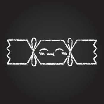 Cracker Chalk Drawing vector