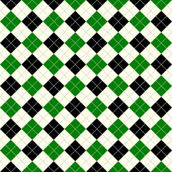 beautiful seamless argyle pattern design vector