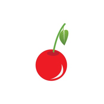 Cherry logo vector