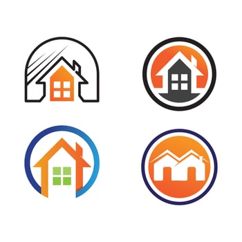 Building logo vector illustration design,Real Estate logo template, Logo symbol icon