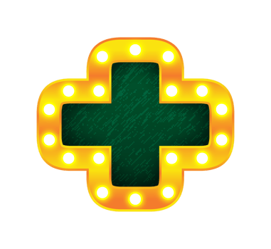 plus retro cinema light bulb sign alphabet png