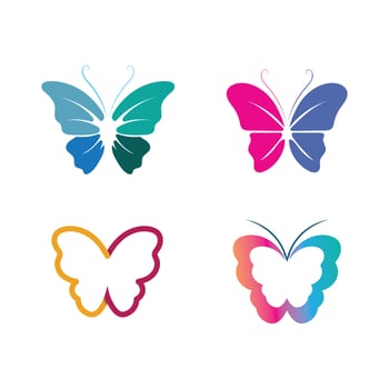 Beauty Butterfly icon design vector