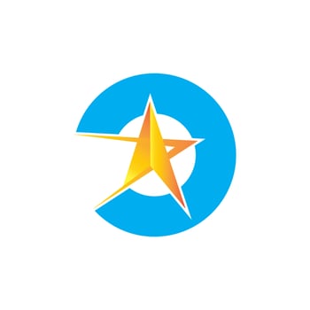 Star Logo Template vector