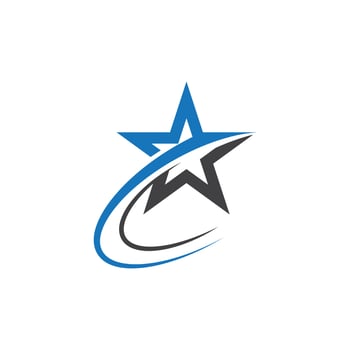 Star icon Template vector