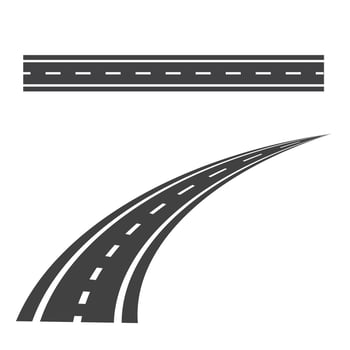 way icon Vector Illustration design Logo