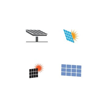 Solar icon Vector Illustration design Logo