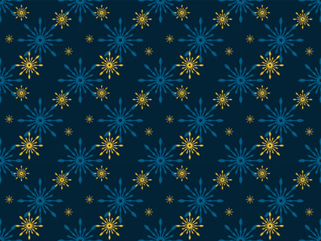 wallpaper seamless winter cartoon merry christmas new year pattern snowflake background abstract art vector