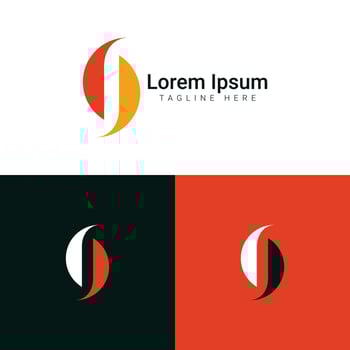initials S logo design. Initial Letter Logo. Innovative high tech logo template. vector