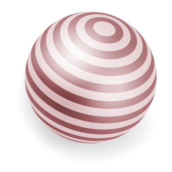 Christmas Ball with Xmas Print and Patterns. png