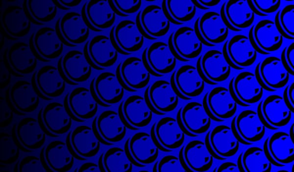 dark blue background .Illustration with letter initials c lined up and neatly arranged. Textures to complement your business or design needs vector