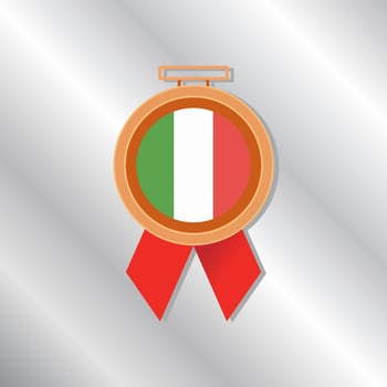 Illustration of Italy flag Template vector