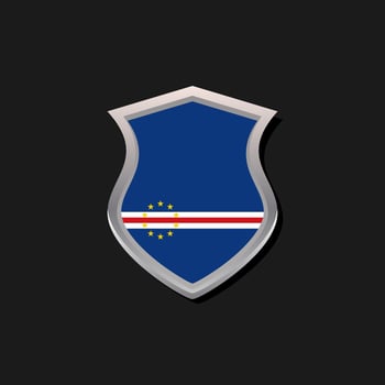 Illustration of Cape Verde flag Template vector