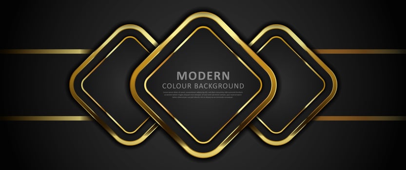Gold Award Graphic Background and gradient colors. Elegant Glowing Shine Lines. Luxury Premium Corporate Abstract Design Template, Classic Shape Post, Central Screen Visual vector