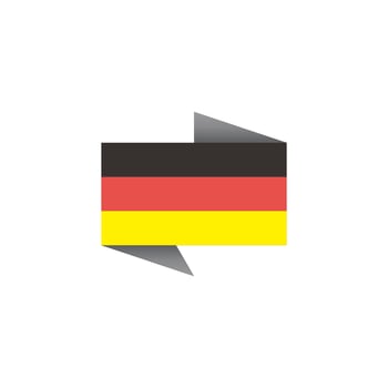Illustration of Germany flag Template vector