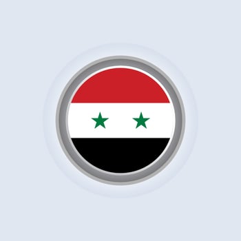 Illustration of Syria flag Template vector