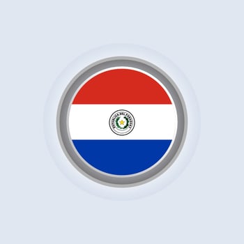 Illustration of Paraguay flag Template vector