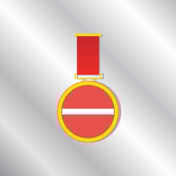Illustration of Latvia flag Template vector