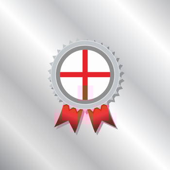Illustration of England flag Template vector