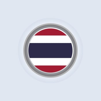 Illustration of Thailand flag Template vector