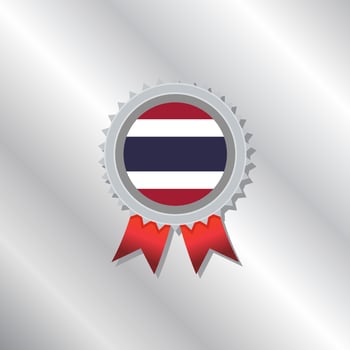 Illustration of Thailand flag Template vector