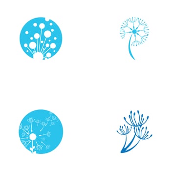 Dandelion vector icon design
