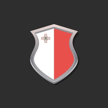 Illustration of Curacao flag Template vector