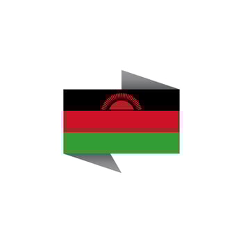 Illustration of Malawi flag Template vector