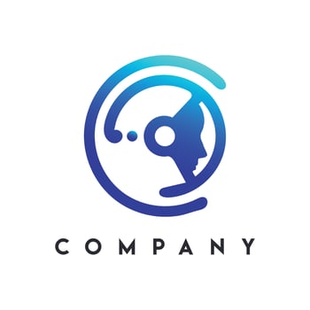 Cosmonaut vector Logo