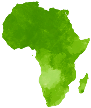 doodle freehand drawing of africa map. png