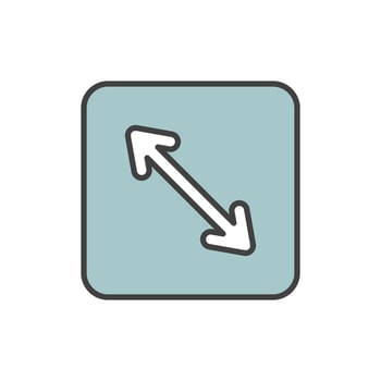 full screen icon vector illustration logo template for many purpose. Isolated on white background.