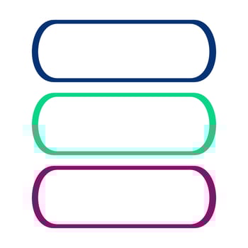 vector illustration of a set comic speech bubble
