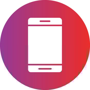 Smartphone Icon Style vector