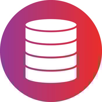 Database Icon Style vector
