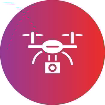 Drone Icon Style vector