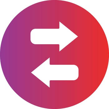 Transfer Icon Style vector