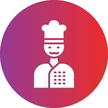 Chef Icon Style vector