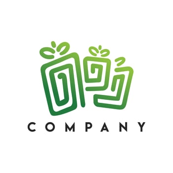 Party Gift Logo, vector logo gift