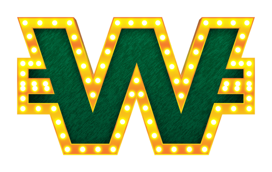 won retro cinema light bulb sign alphabet png