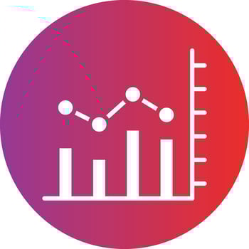 Graph Icon Style vector