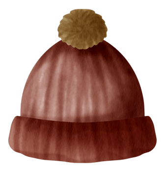 Autumn element watercolor ornament png