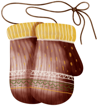Autumn element watercolor ornament png