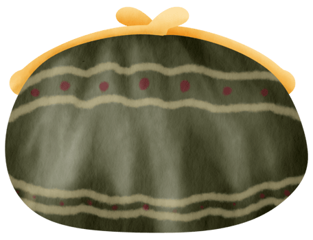Autumn element watercolor ornament png