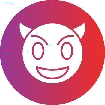 Devil Icon Style vector