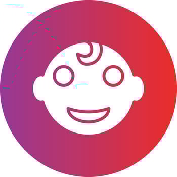 Baby Icon Style vector