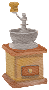 Coffee watercolor hand paint png